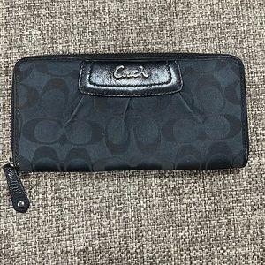 Coach Black Wallet